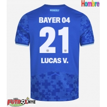 Camiseta Bayer Leverkusen Lucas Vazquez #21 Tercera Equipación 2025-26 manga corta